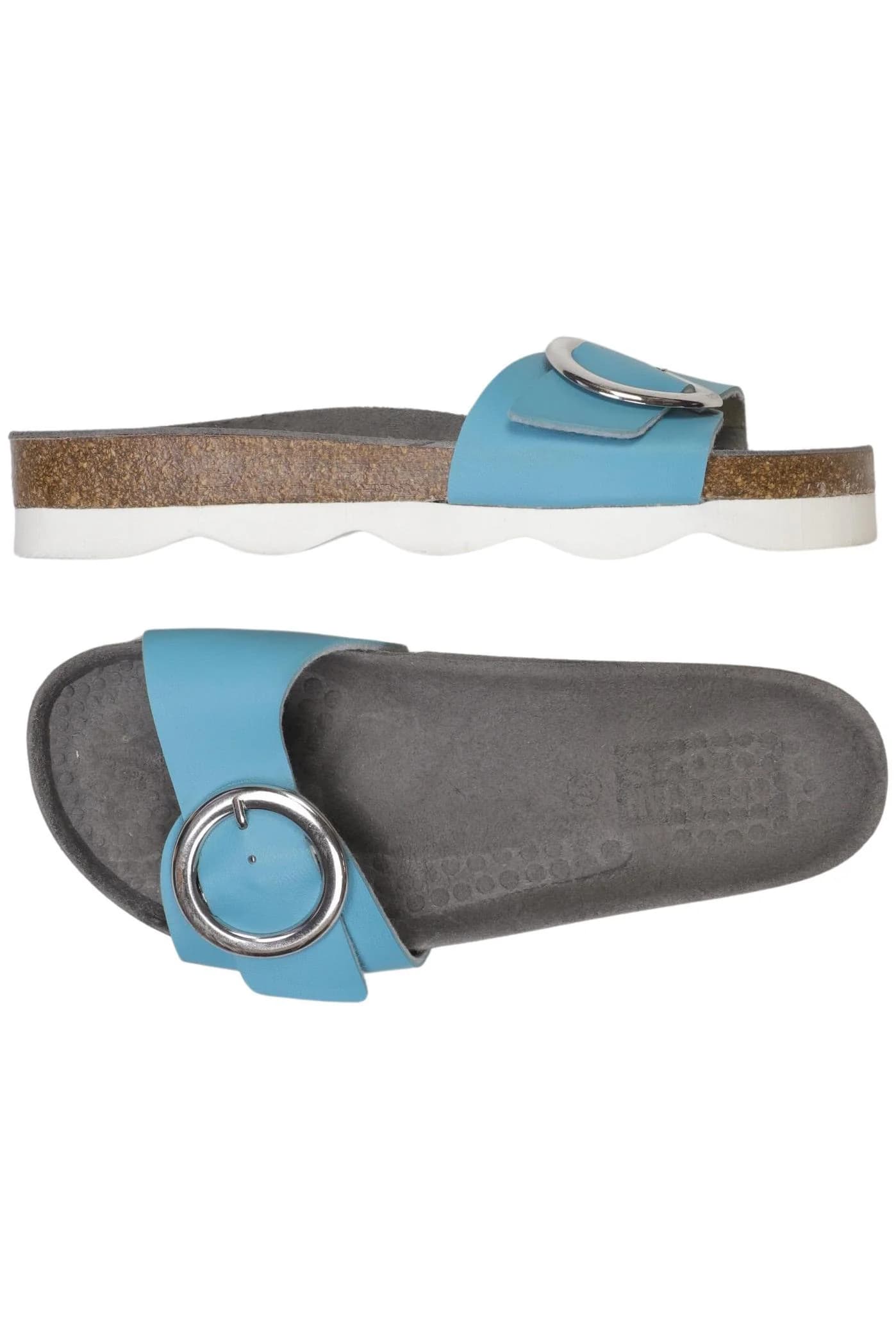 Vegetarian Shoes Damen Sandalen, Blau, Gr. EU 37