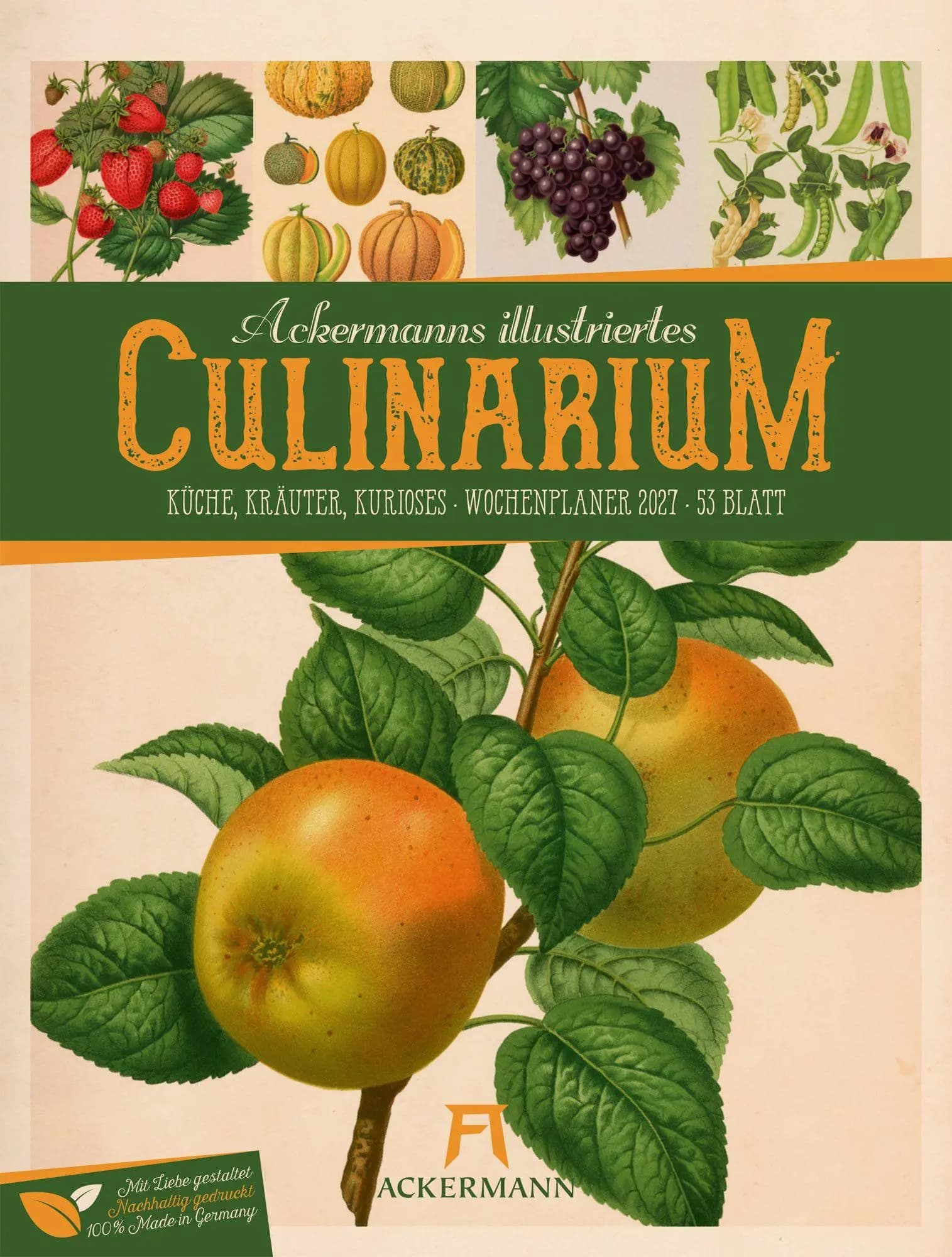 Culinarium Wochenplaner Kalender 2027 | Küche, Kräuter, Kurioses. Offer from preigu DE.