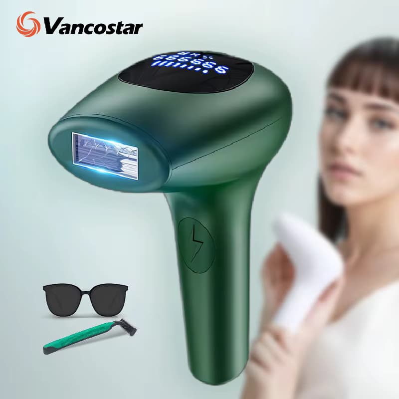 Permanente Laser-Haarentfernung für Frauen und Männer, Heimgebrauchsgerät, schmerzloses Haarschneiden für den ganzen Körper, Epilierer, elektrischer IPL-Epilierer