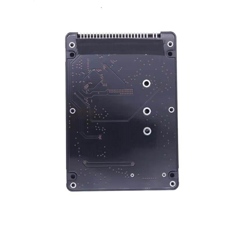 B+M Key NGFF M.2 SATA SSD auf 2,5" IDE Konverter M2 IDE Adapter M.2 zu IDE Gehäuse Box Unterstützung 2230 2242 2260 2280 M.2 SSD