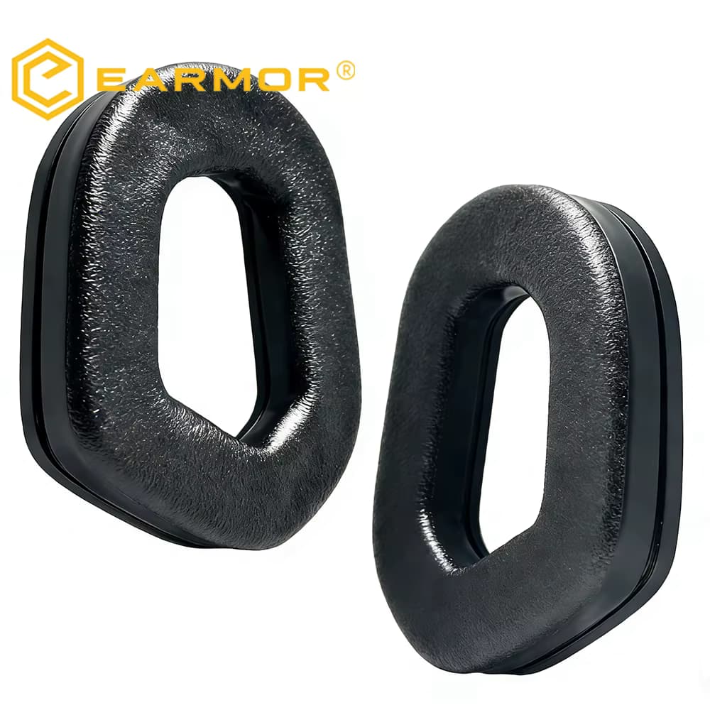 S03 Silikon-Gel-Ohrpolster, Headset-Zubehör, passend für OPSMEN Earmor M31/M32/M31H/M32H Kopfhörer (kein Headset)