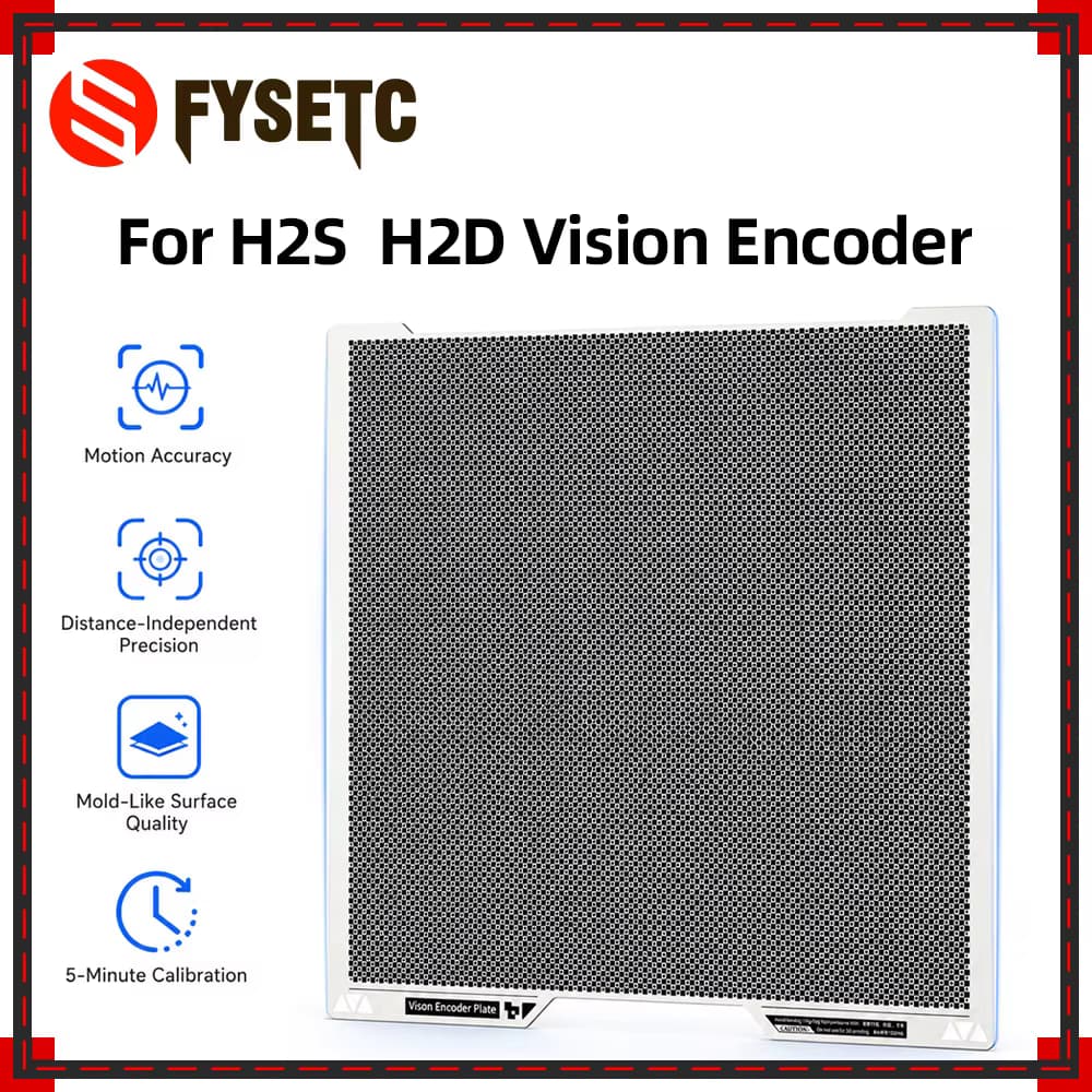 Für Bambu H2S/H2D/X2D Vision Encoder Bewegungsgenauigkeit und kontinuierliche Kalibrierung Encoder-Board für Bambu 3D-Drucker