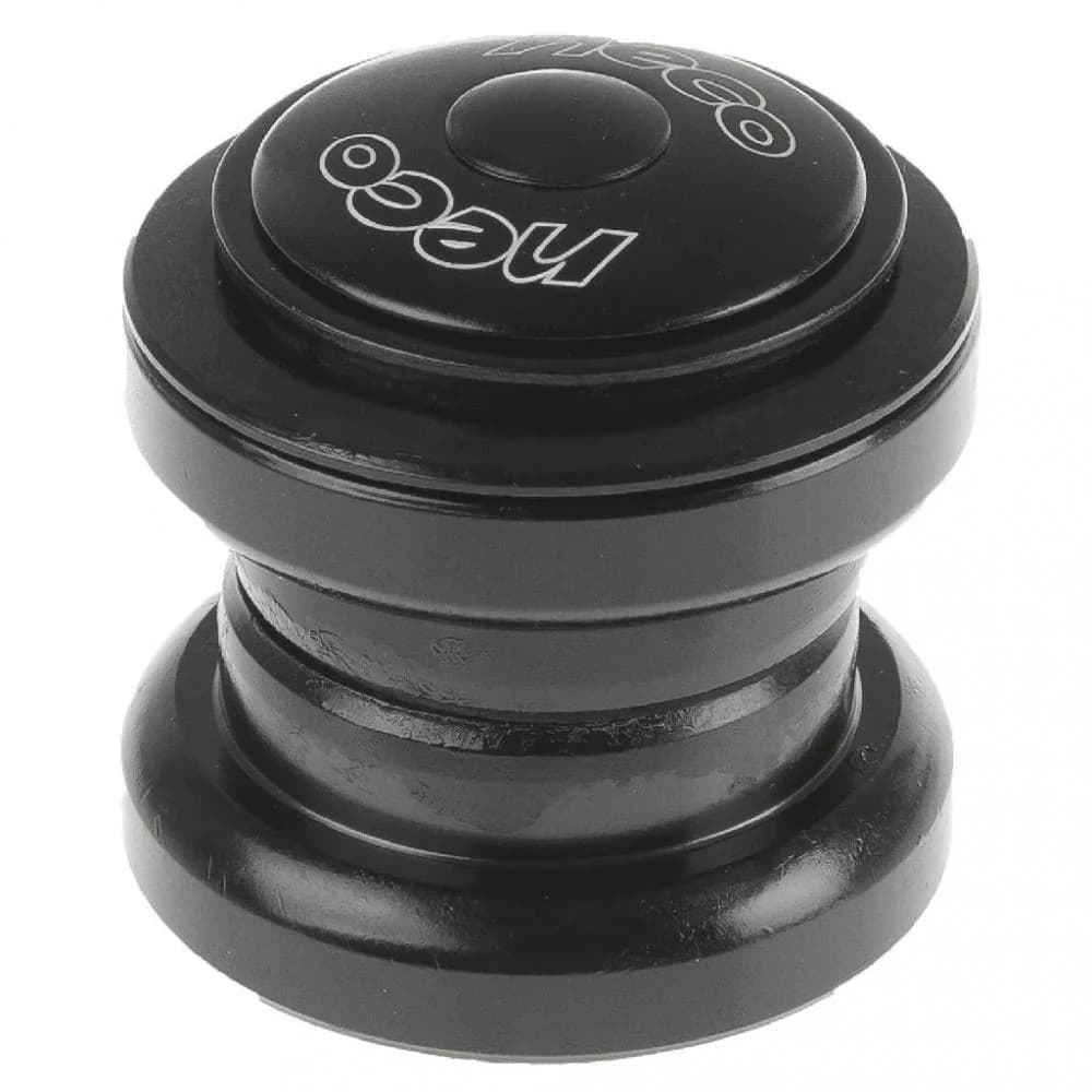 NECO 1 Zoll Ahead-Steuersatz - Stahl, schwarz, Semi-Cartridge