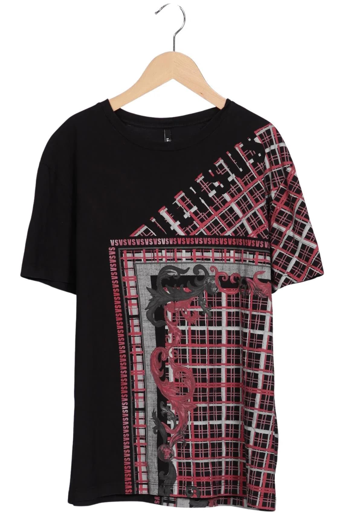Versus Versace Damen T-Shirt, Schwarz, Gr. L