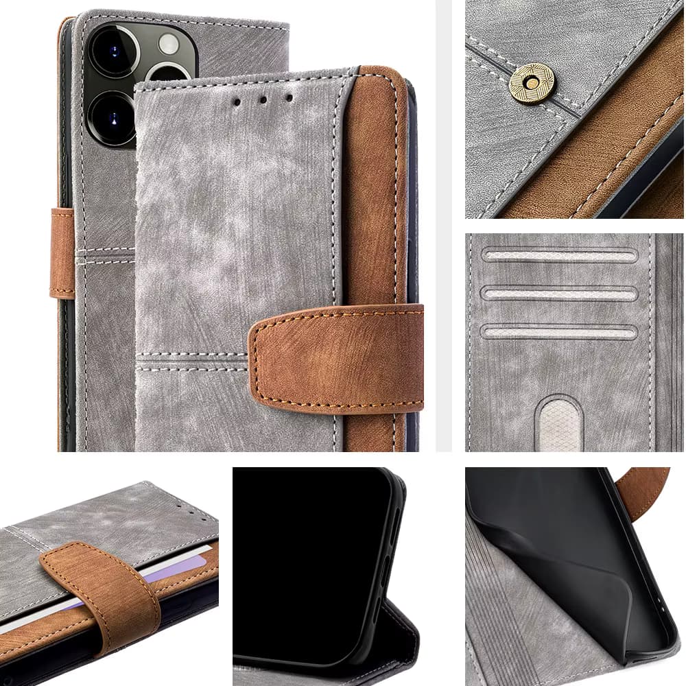 Leder Stand Telefon Halter Fall Für Sony Xperia 1 5 10 II III VI V VI 10 1 VII Weiche Silikon TPU Brieftasche Abdeckung Karte Slot Shell