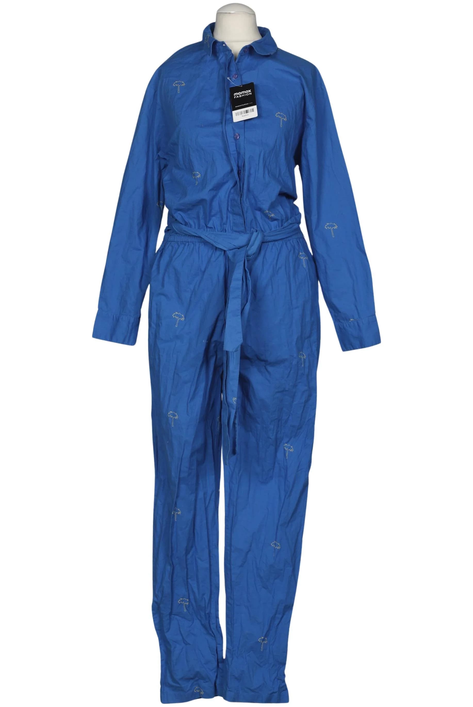 Galeries Lafayette Damen Overall oder Jumpsuit, Blau, Gr. FR 38