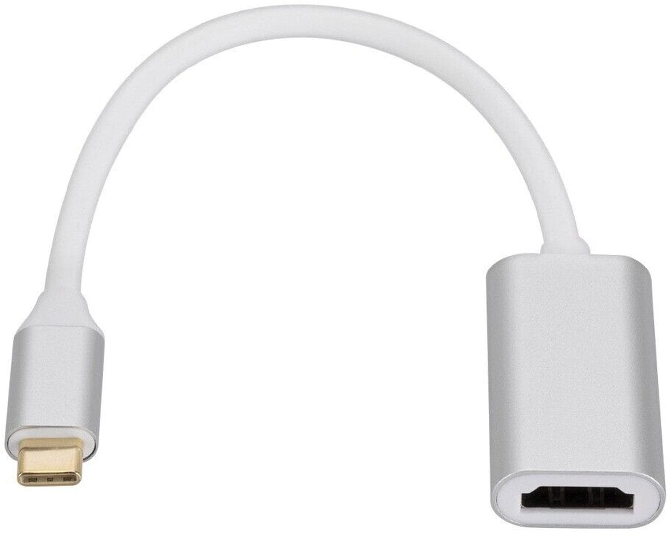 EWANTO 23 cm USB-C (m) 3.1 zu HDMI (w) Adapterkabel für 4k TV Monitor PC Laptop Computer für MacBook Typ C USB 3.1 Typ C Schnittstelle UTCA-01. Offer from EWANTO DE.