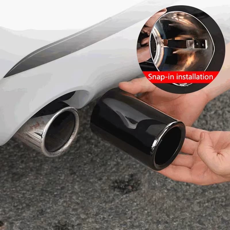 Für BMW 1 2 3 4 5 Serie X1 3GT F20 F22 F30 F32 F34 F36 F10 F48 Auto-Styling Hinten auspuffrohr Abdeckung Trim Rahmen Auto Zubehör
