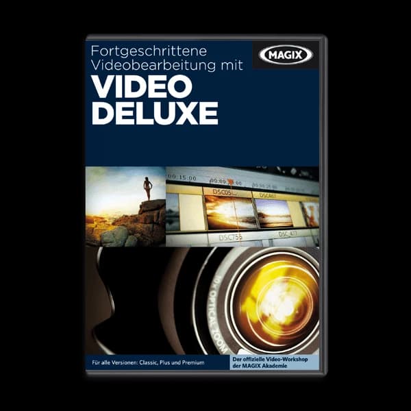 Fortgeschrittene Videobearbeitung mit Video deluxe. Angebot von MAGIX Creative Software DACH.