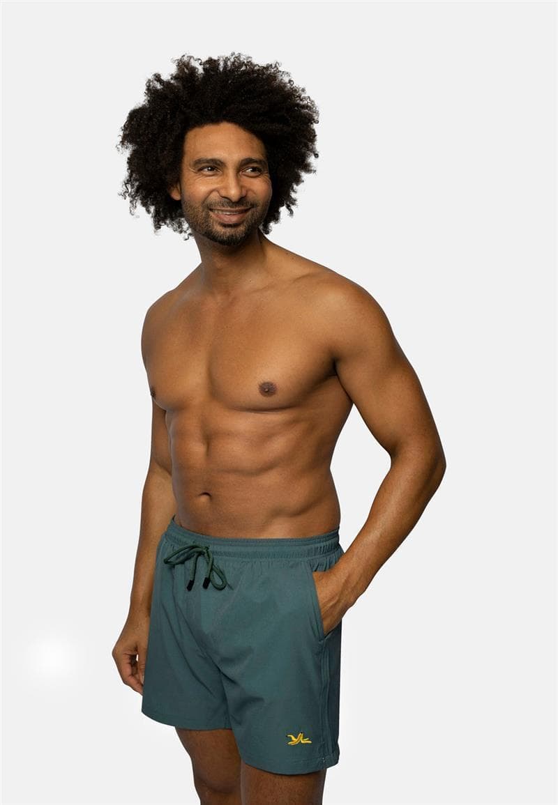 Badehose mit kleinem Motiv. Angebot von Unipolar DE.