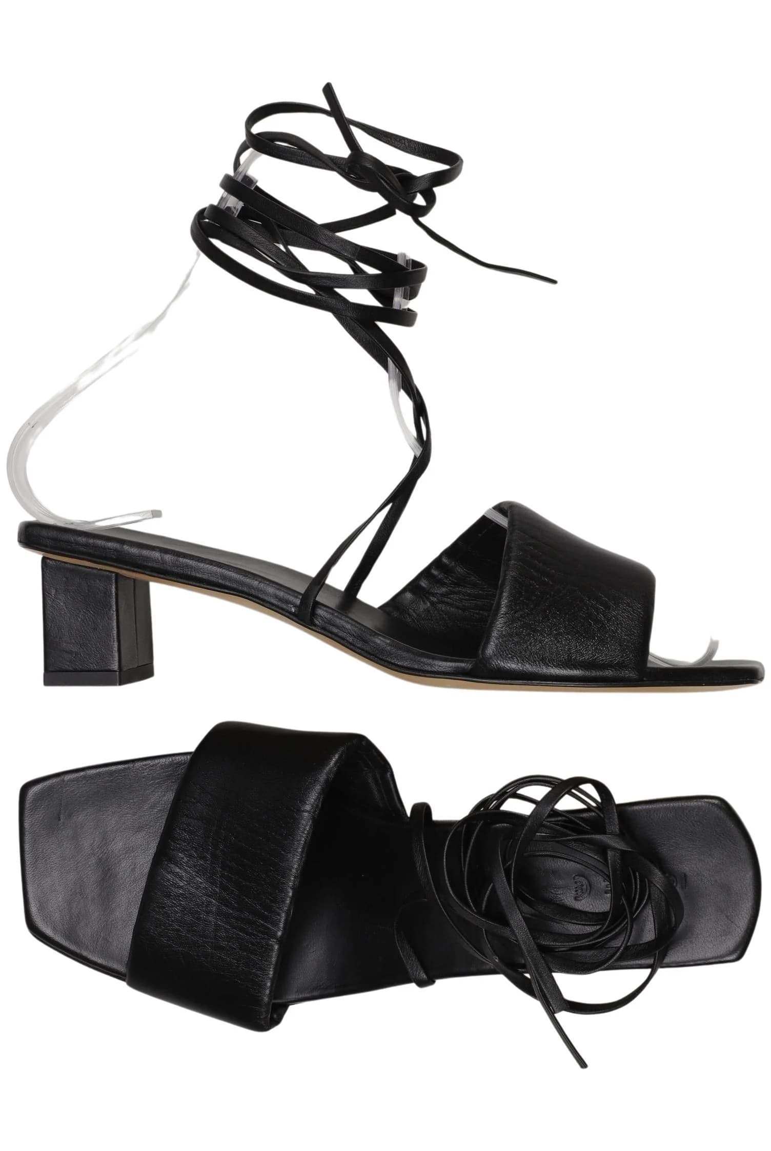 Icicle Damen Sandalen, Schwarz, Gr. EU 40
