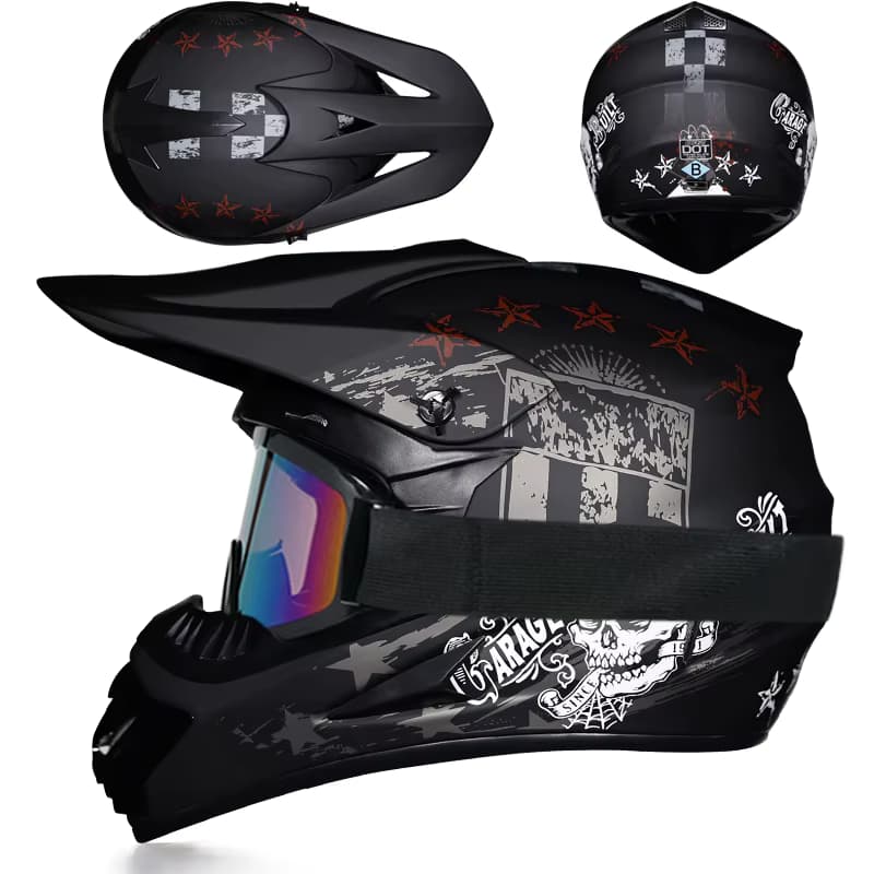 Off-202-Straßenhelme, Vollhelme für Herren und Damen, Go-Karts, Rallye-Fahrräder, Mountainbikes, Ganzjahreshelme