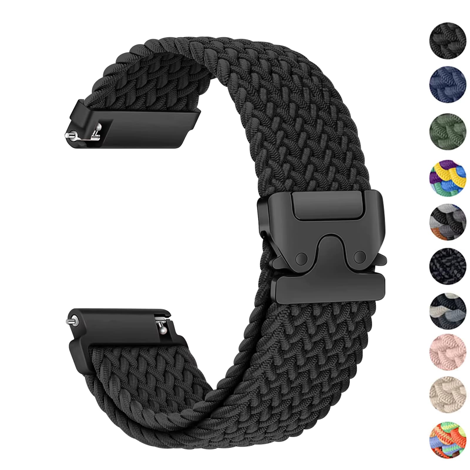 18mm 22mm Parachute-Geflechtarmband für Xiaomi Watch S5 5 S4 S3 2 Pro Active Sport Armband Correa Xiaomi Watch Color 2 Farbarmband
