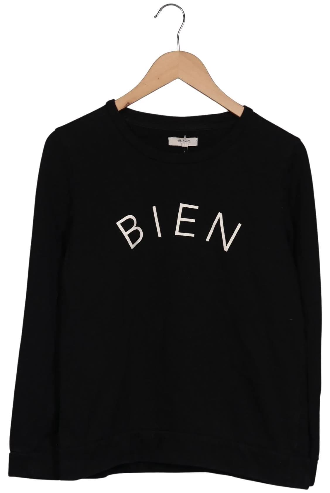 Madewell Damen Sweater, Schwarz, Gr. M