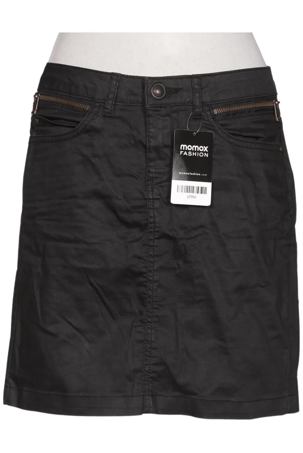 camaieu Damen Rock, Schwarz, Gr. EU 36