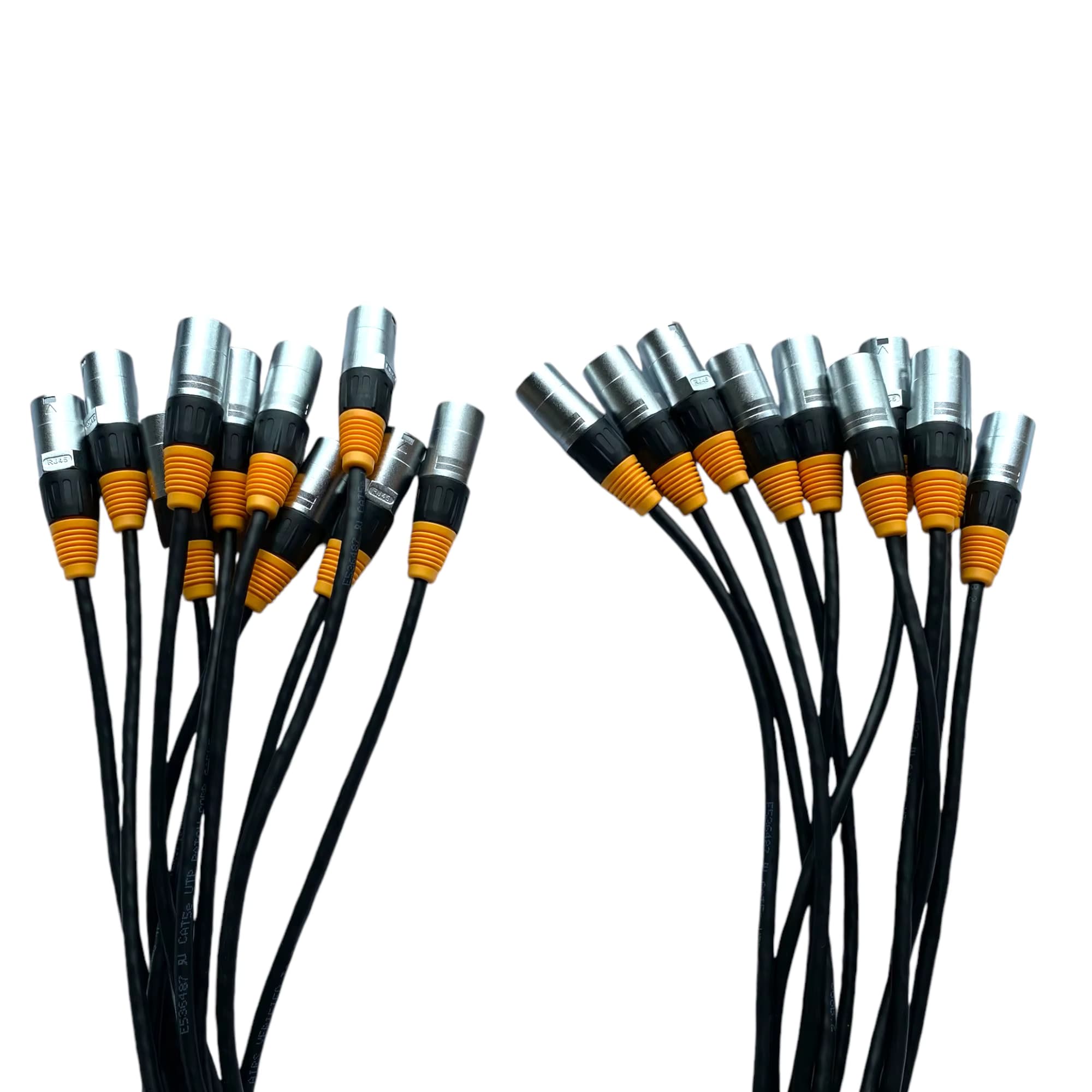 0,8 m 1,2 m 10 Stück CAT5e Ethernet-Kabel mit EtherCON, hohe Qualität für 500 mm 1000 mm LED-Bildschirmplatten für den Innen- und Außenbereich, RJ45-Anschluss