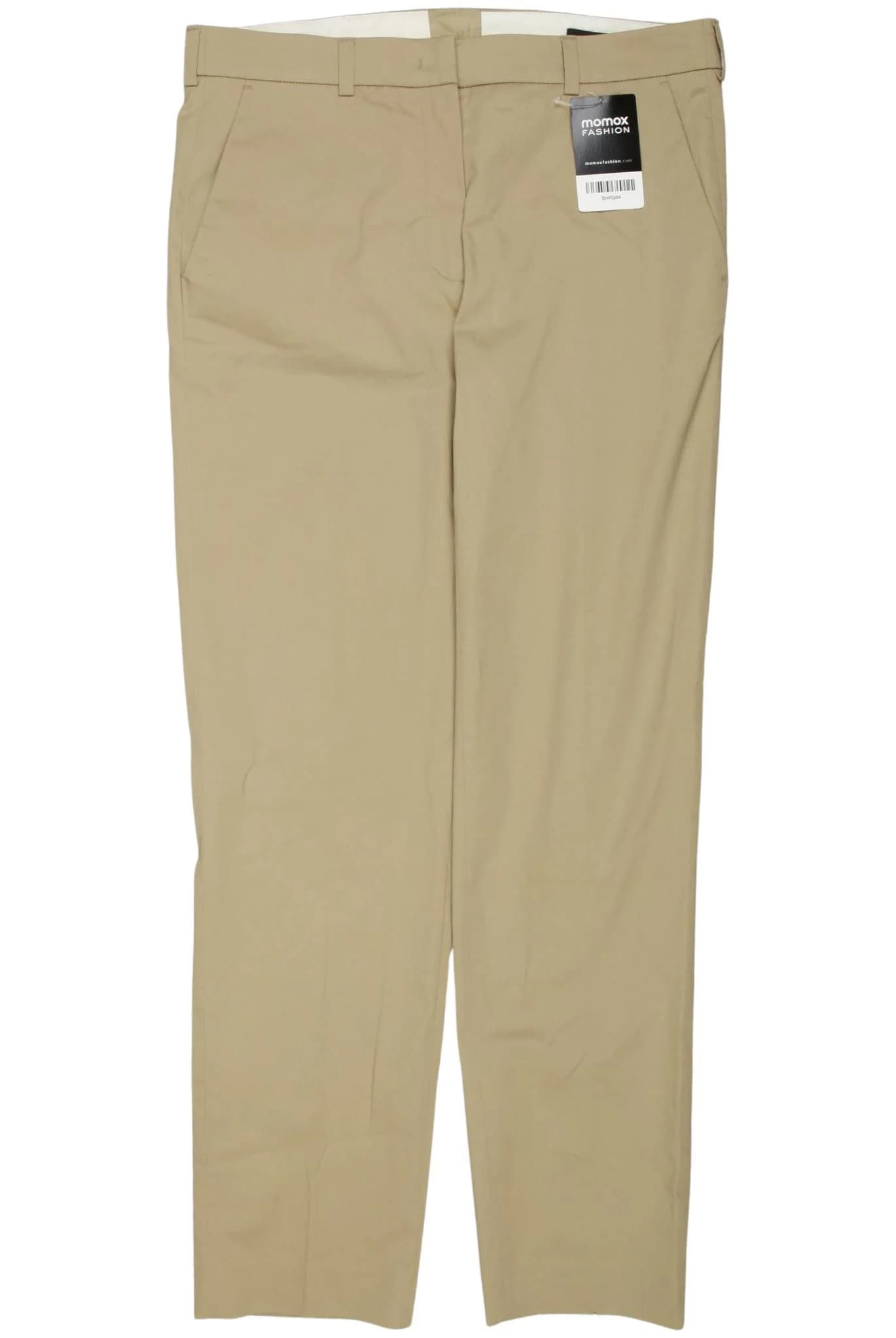 odeeh Damen Stoffhose, Beige, Gr. EU 34