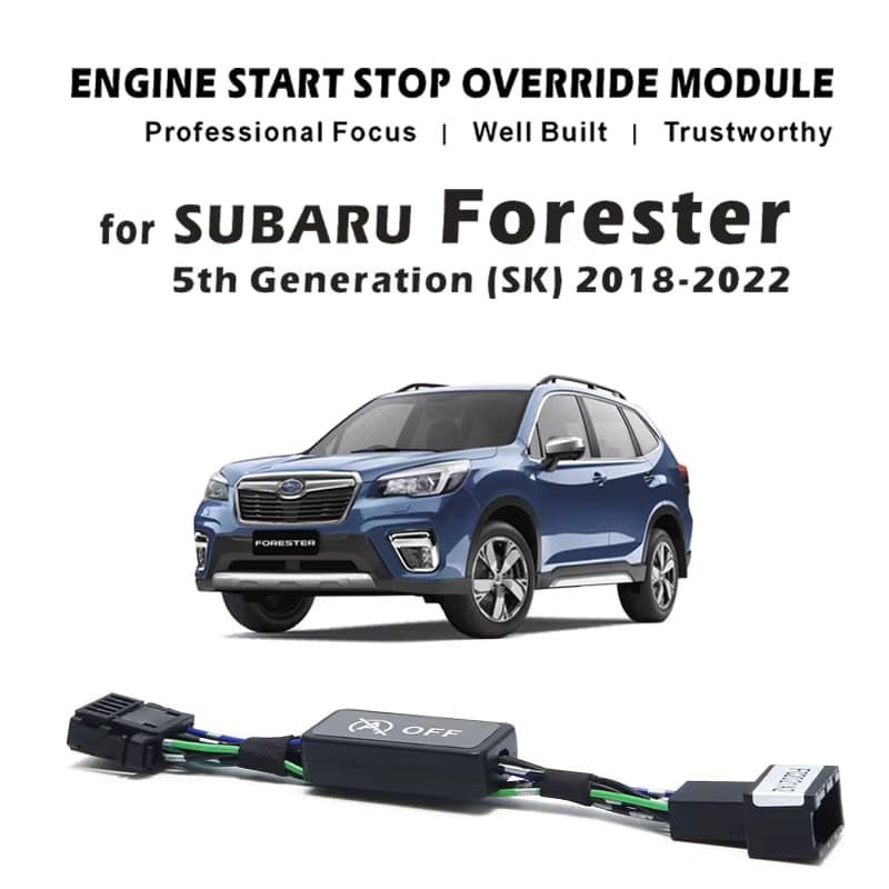 Auto Automatische Stop Start Motor Relais Für SUBARU Forester SK 2018-2022 Canceller Behinderten Auto Stop Canceller Auto zubehör
