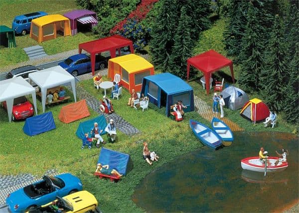 Camping-Zelte-Set. Angebot von Modellbau-Universe - die Adresse für Modellbau.