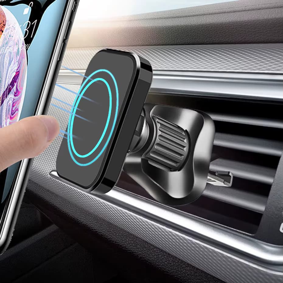 360-Grad-Auto-Magnet-Handyhalter für iPhone GPS Smartphone Autotelefonhalter Halterung Ständer Unterstützung Xiaomi