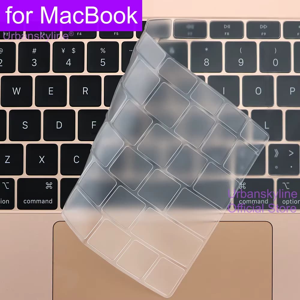Tastatur Abdeckung für Macbook Air 13 M1 11 Pro 13 14 Max 16 Touch Bar ID 15 17 12 Retina silikon Protector Haut Fall A2337 A2442
