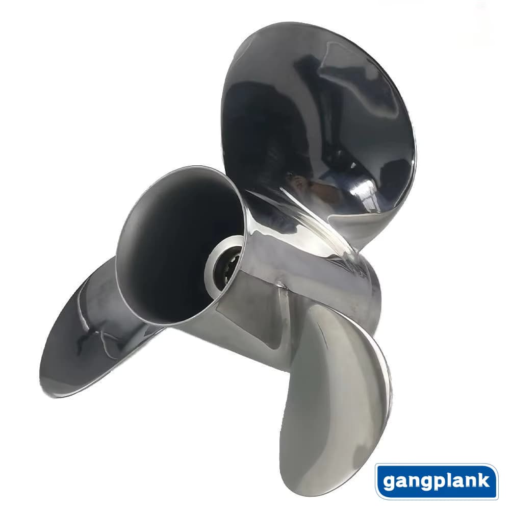 Edelstahl propeller für Yamaha 20-30 PS 9 7/8x9-f 7/8x10-f 7/8x11-f 7/8x12-f 7/8x13-f 7/8x14-f 10,25x9 10,25 x (10-15)