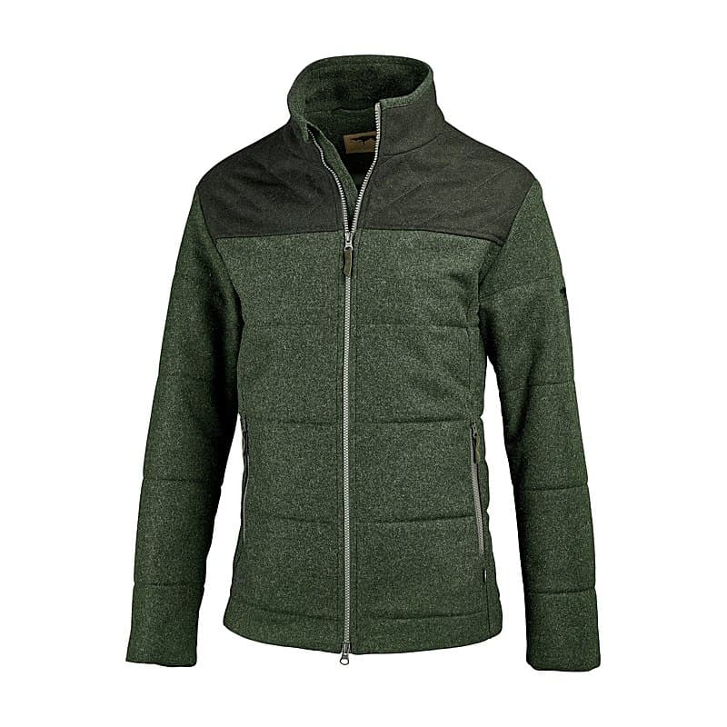 Jagdhund Herren-Loden-Steppjacke Diersbach, grün, Größe 56