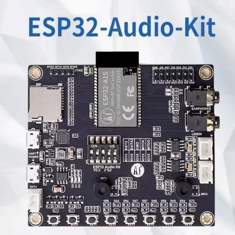 ESP32-A1S WiFi-Modul ESP32 Serieller Port zum WiFi-Audiomodul Dual-Antennenantenne ESP32-A1S ESP32 Audio Kit