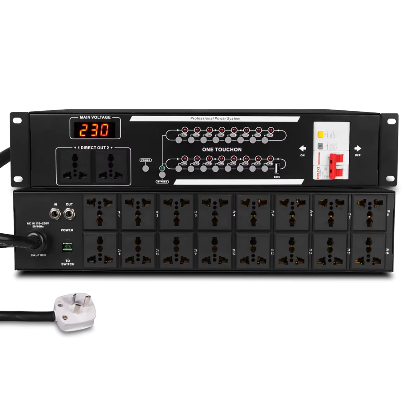 Biner D416 Professional Power Sequencer Controller 16 Channels with Display Monitor for Dj Equipment. Tilbud fra Alibaba US.