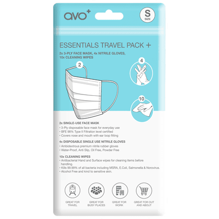 AVO+ Essentials Plus -matkapakkaus - pieni. Tarjous myyjältä Bazta FI.
