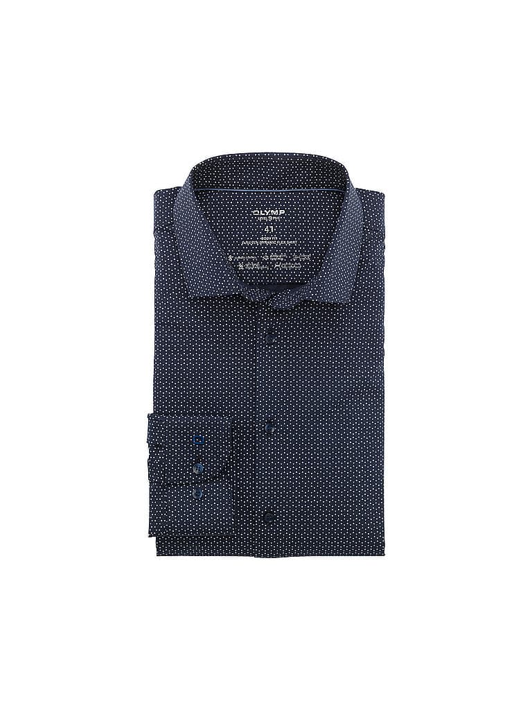 OLYMP LEVEL FIVE Hemd Body Fit dunkelblau | 38