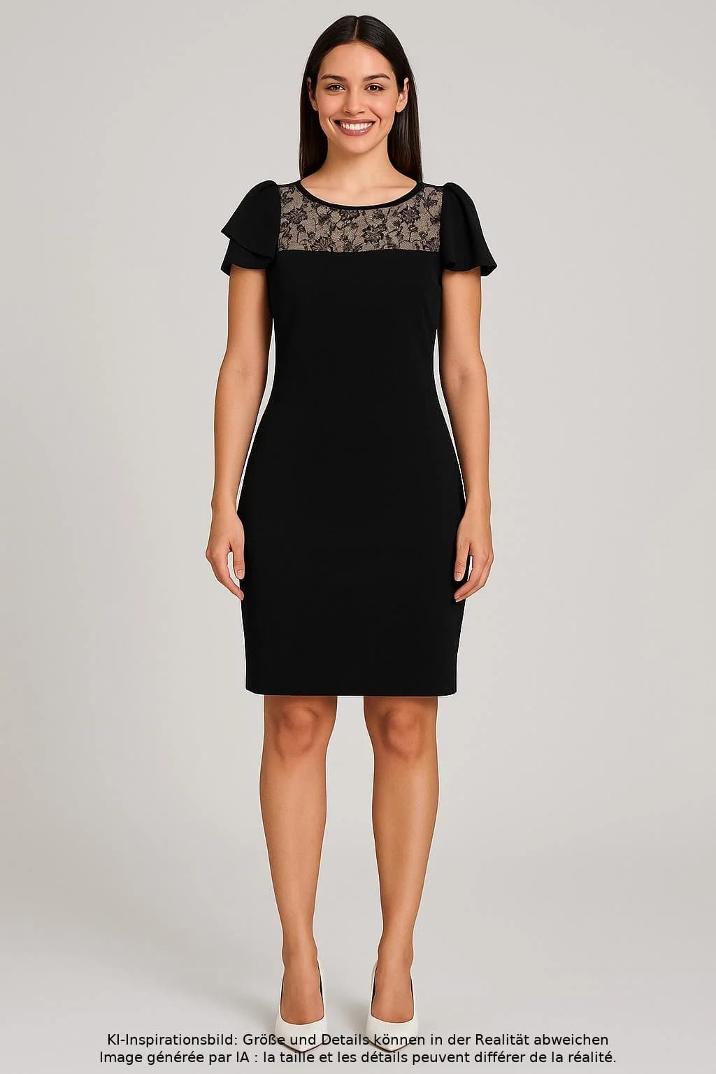 RED Valentino Damen Kleid, Schwarz, Gr. M