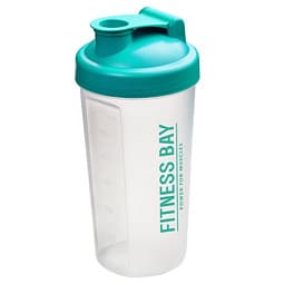 Shaker Protein, 0,6 l, weiß/transluzent-grau. Offer from Saalfrank DE.