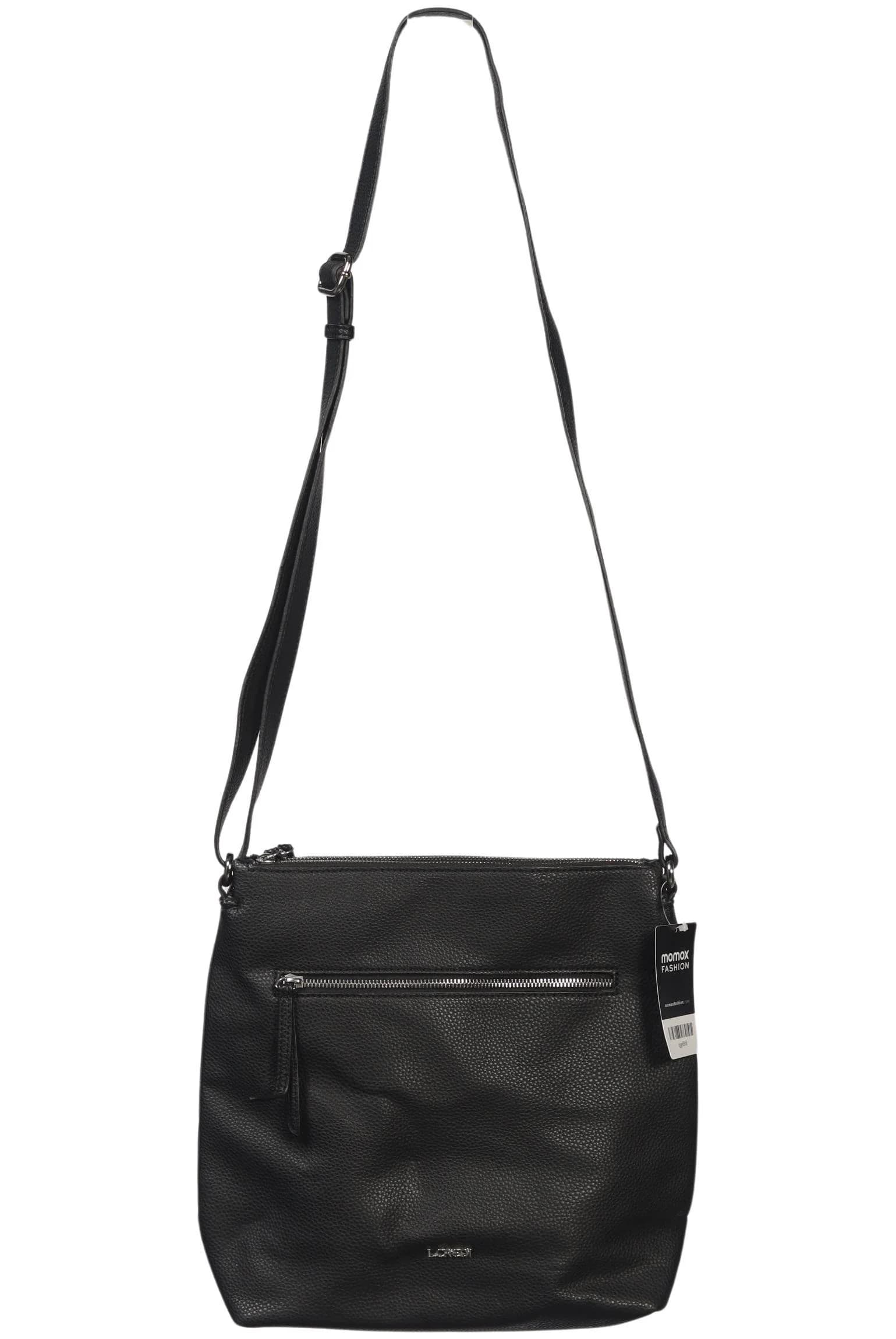 L.credi Damen Handtasche gross, Schwarz, Gr.