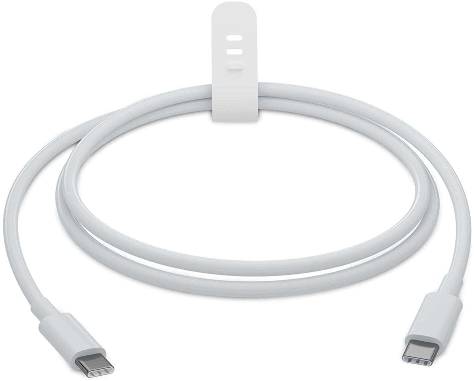 EWANTO 1m 60 Watt USB-C auf USB-C Kabel Weiß Ladekabel Power Delivery und SuperSpeed für iOS für Macbook, für Apple, für Samsung, für Xiaomi moderne Smartphones und Laptops UCUCK-02. Offer from EWANTO DE.