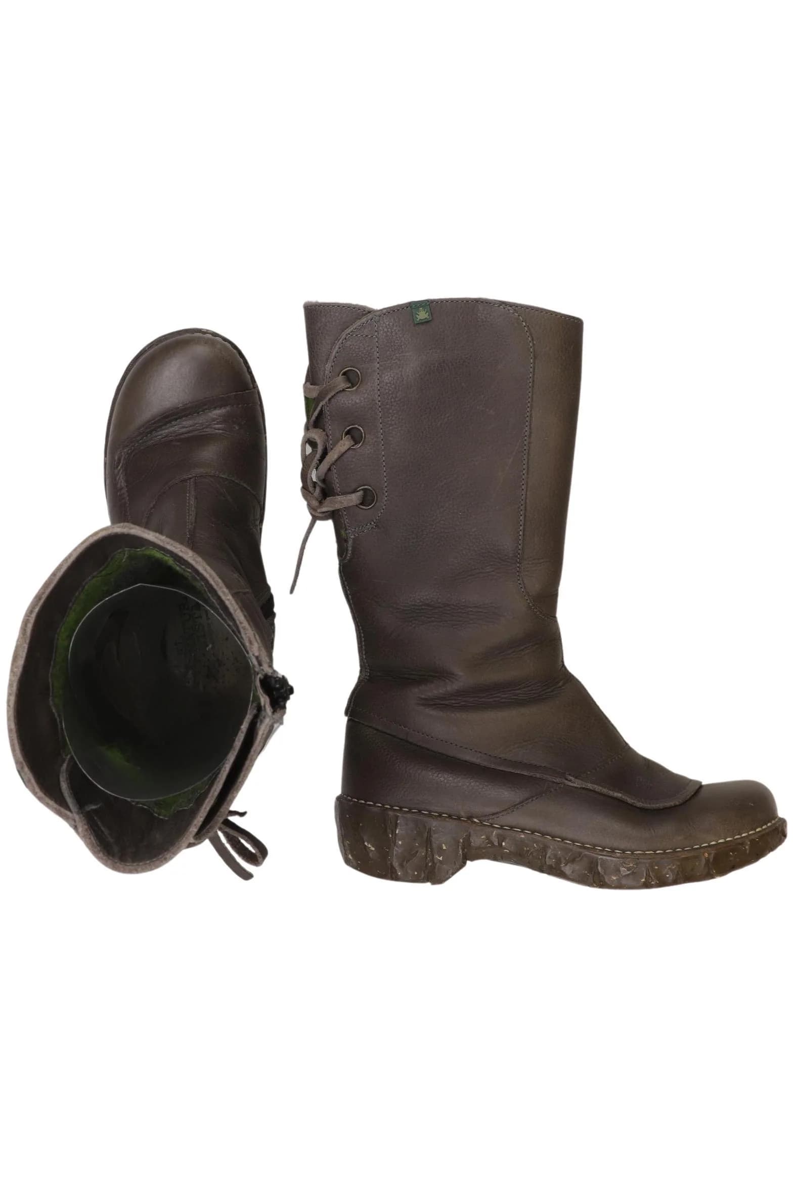 El Naturalista Damen Stiefel, Braun, Gr. EU 37