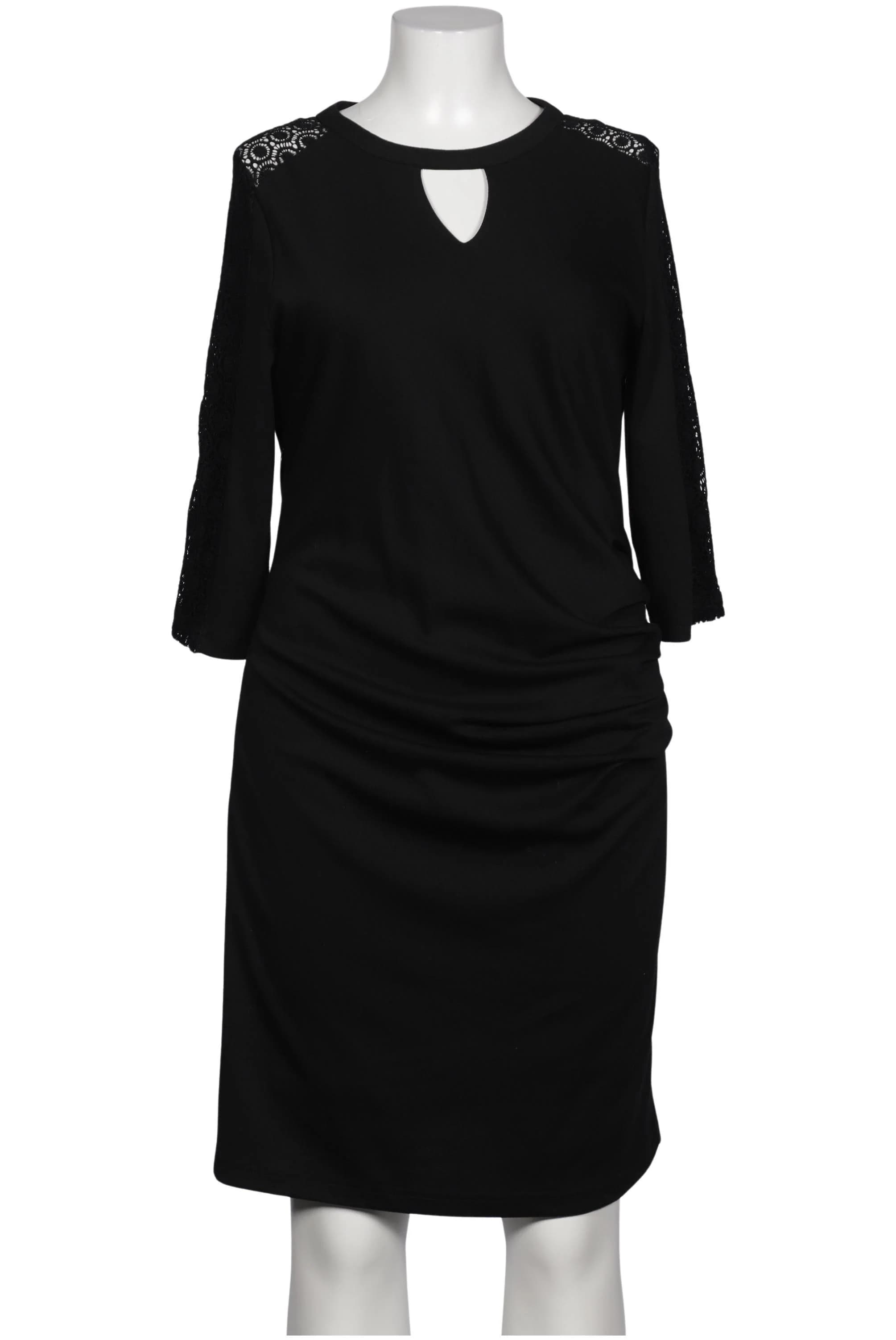 Kaffe Damen Kleid, Schwarz, Gr. XL