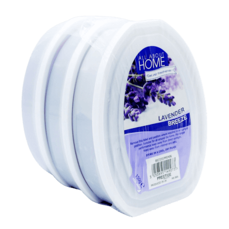 All About Home Lavender Breeze Gel Air Freshener – 3 pcs. Offer from Plusshop IE.