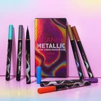 UCANBE - Metallic Satin Liquid Eyeliner Set 0.55ml x 7pcs