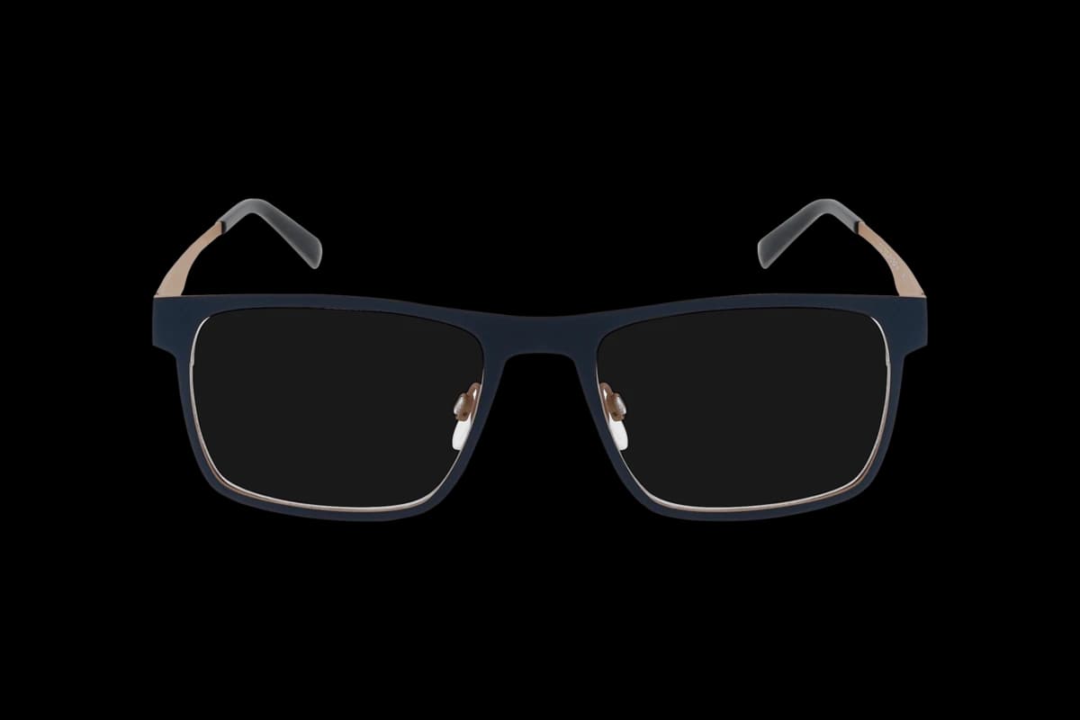 Jos. Eschenbach 980004 Herren Brille mit und ohne Sehstärke / Grau / rechteckig