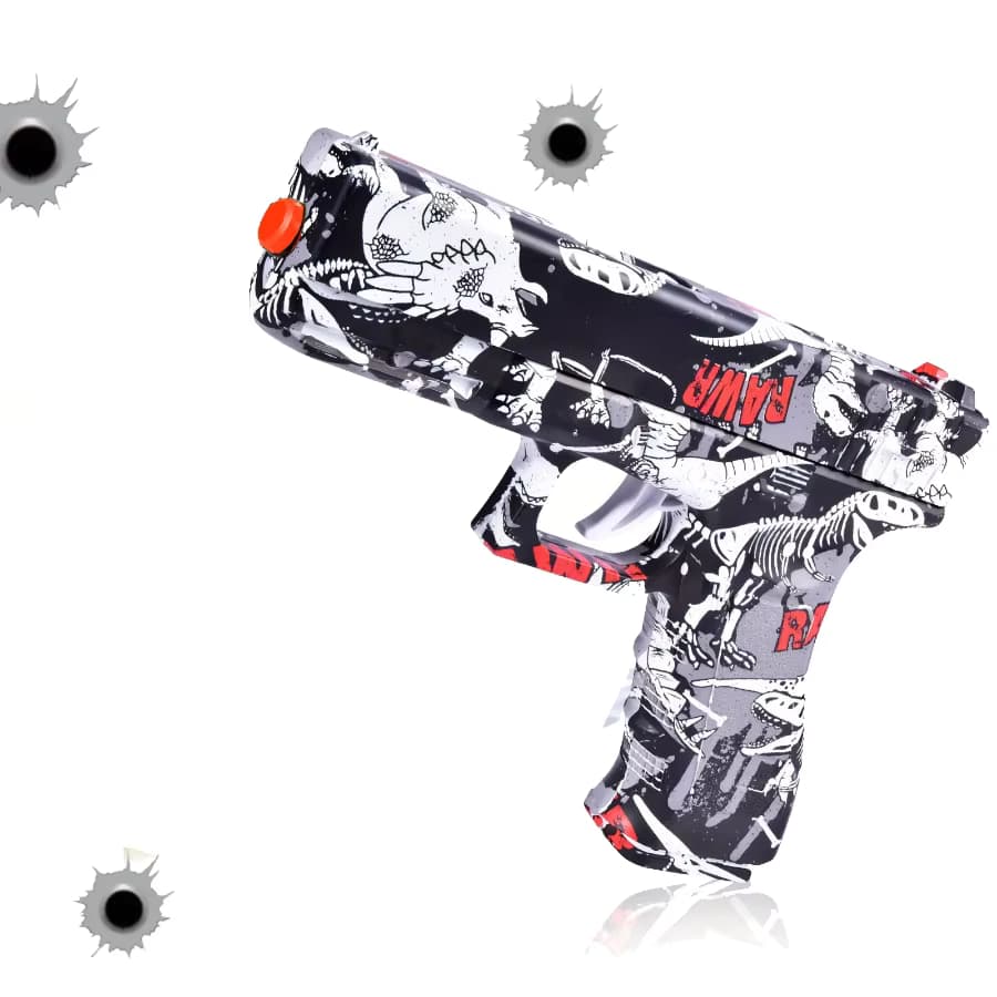 Ball Blaster Pistolenspielzeug, manueller Blaster, kein Aufladen erforderlich, Outdoor-Schießspielzeugpistole