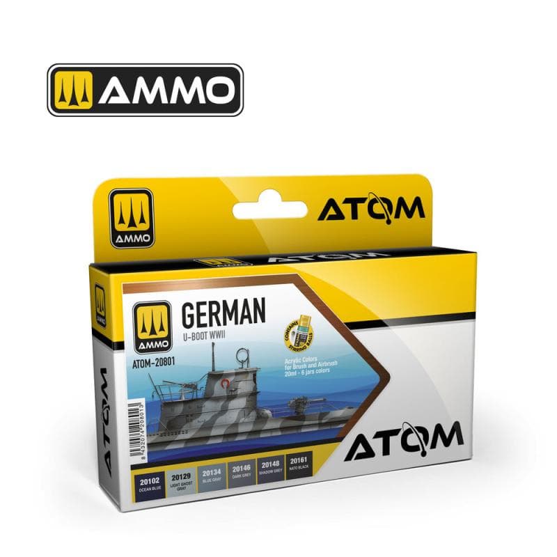 ATOM - German U-Boot WWII Set. Angebot von Modellbau-Universe - die Adresse für Modellbau.