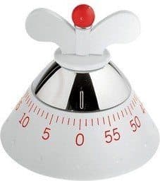 Kitchen Timer Achromatics Minutenmesser weiß. Angebot von Formadore DE.