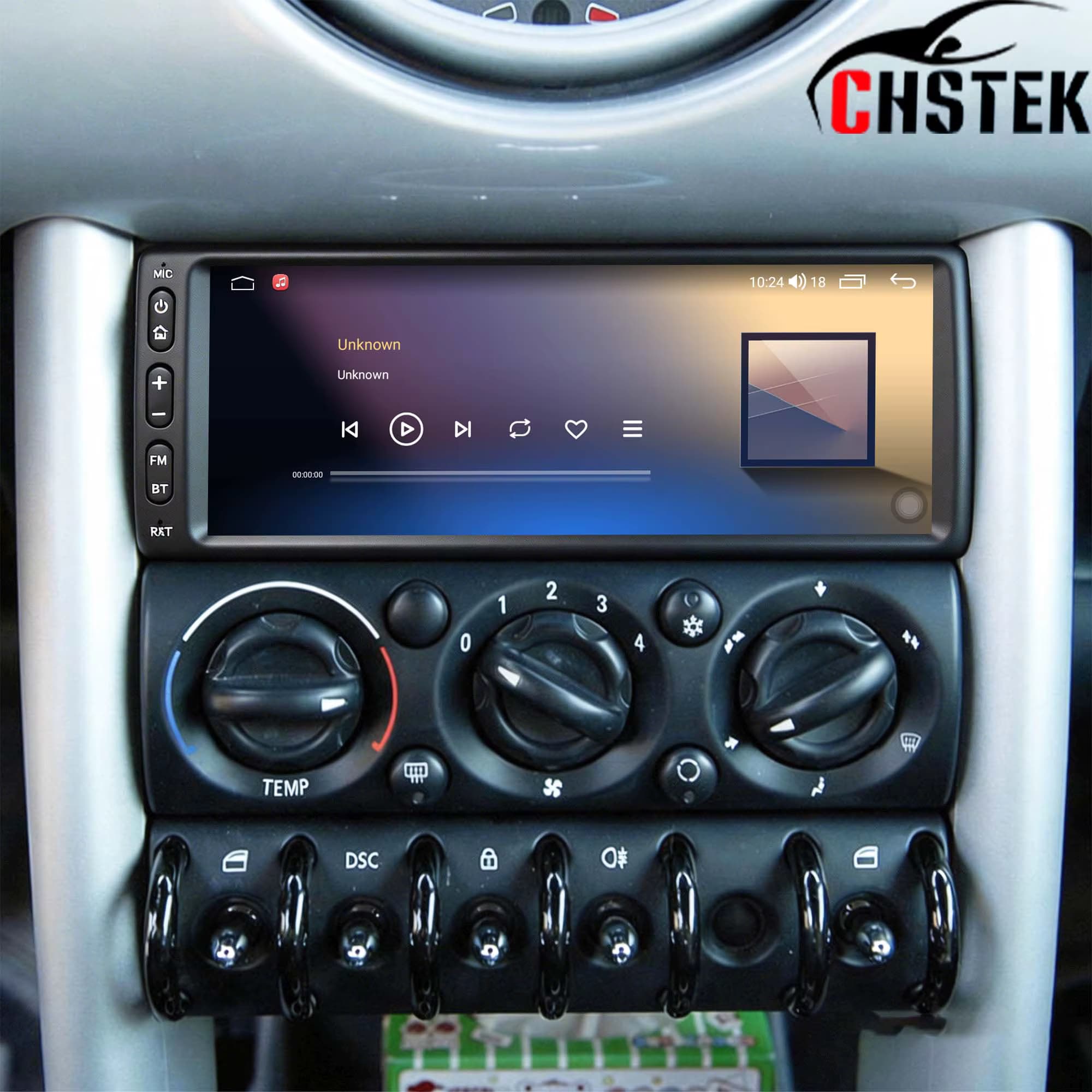 Auto OEM CHSTEK Kabelloses Carplay Media Stereo für BMW Mini Cooper S R50 R52 R53 2004-2007 4G GPS WIFI Freisprecheinrichtung Autoradio BT