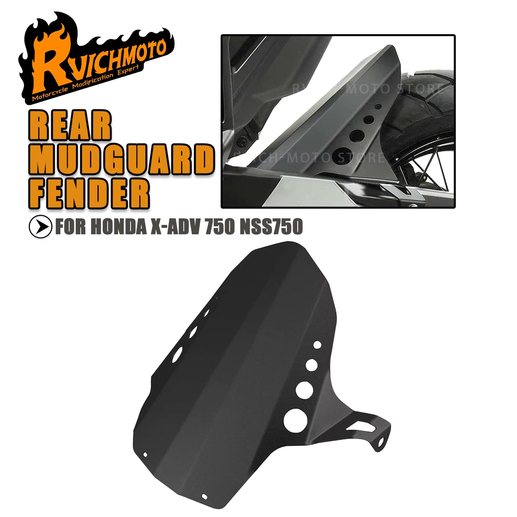 X ADV NSS 750 Motorrad Kotflügel Hinten Rad Reifen Kotflügel Für Honda X-ADV 750 X ADV 750 2017-2025 NSS750 2021-2022 Schlamm Splash Schutz