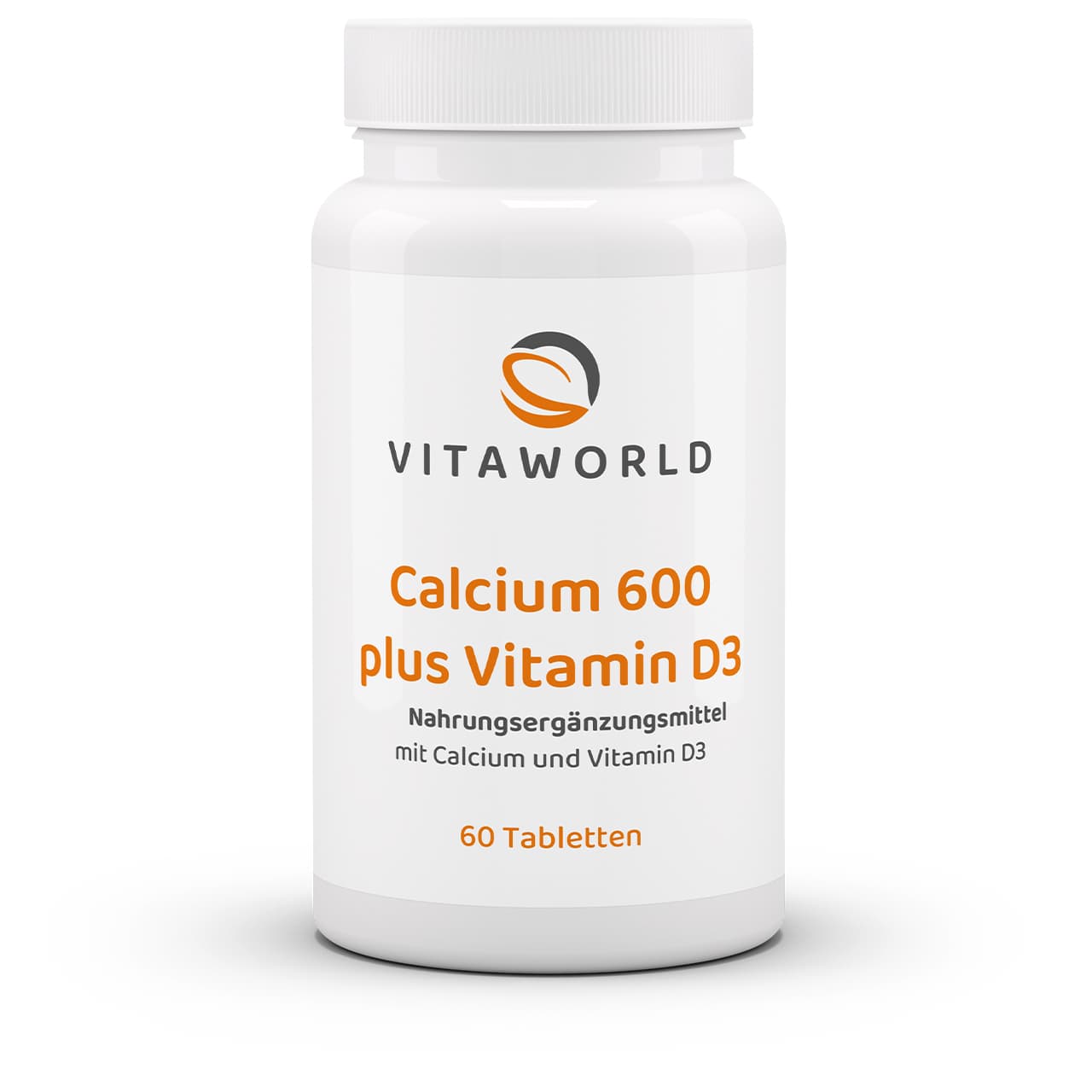 Calcium 600 plus vitamin D3 (60 tablets). Angebot von Vita-World DE.