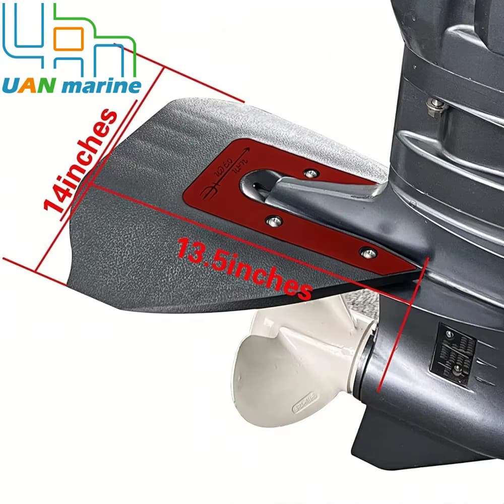 Sport 200 Marine Hydrofoil-Stabilisator für Heckantriebe und Außenbordbootmotoren, passend für 8 PS – 40 PS Motoren