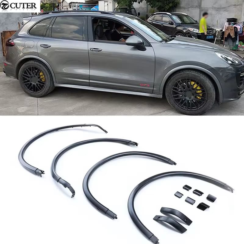 958 PP-Radaugenbraue für Porsche Cayenne 958.1 958.2 Karosserie-Kit 11-17
