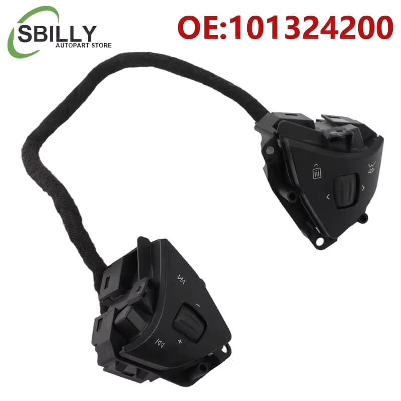 101324200 Auto-Lenkrad-Cruise-/Audioschalter für Tesla Model S X 2012–2021, 1013242-00