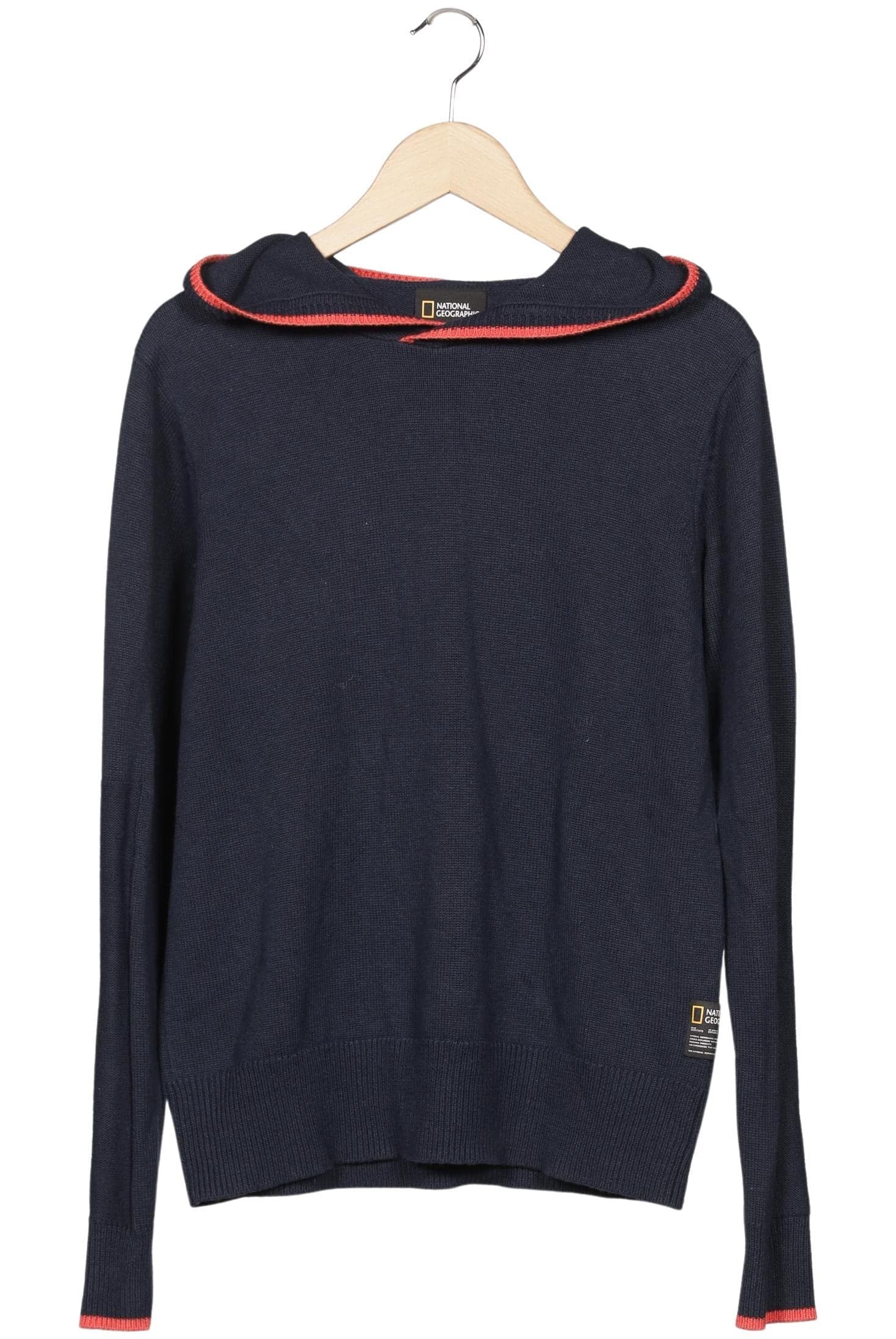 National Geographic Damen Pullover, Marineblau, Gr. M